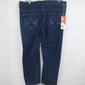 Brand New Hip Jeans Size 18 Womans Blue Jeans NWT
